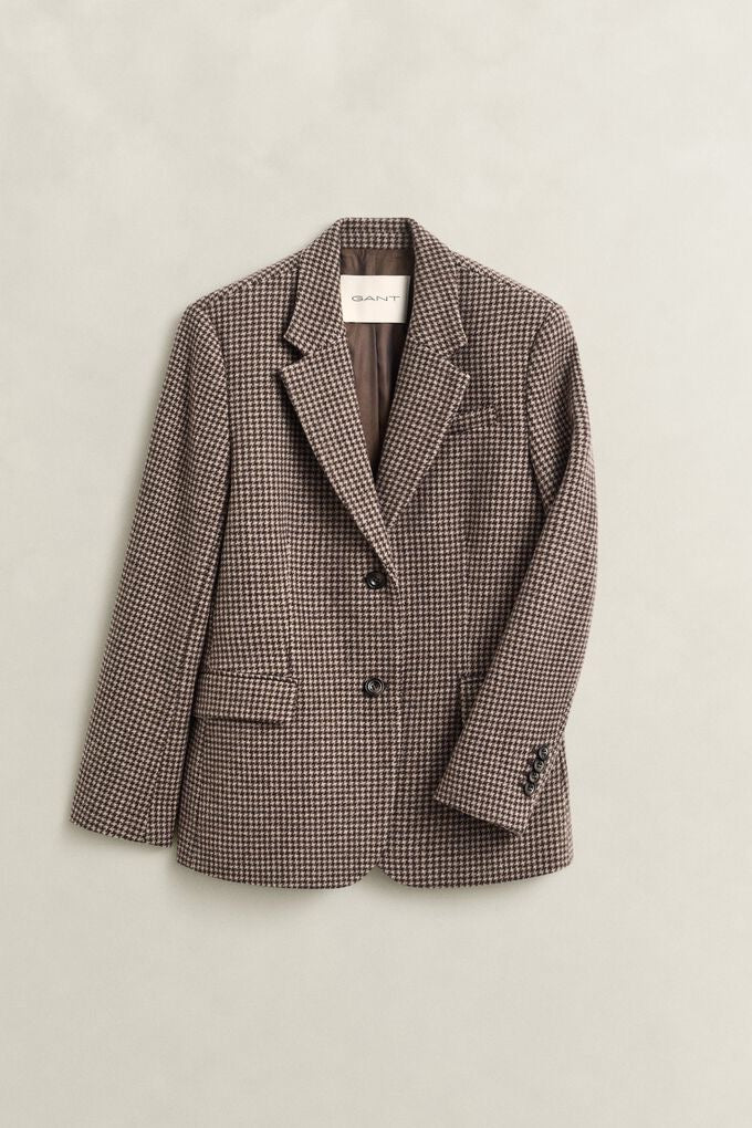 Reg Houndstooth Blazer