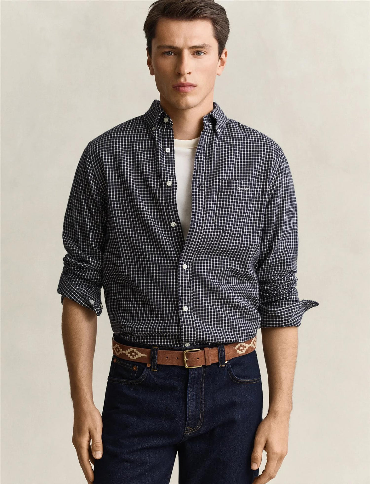 Reg Windblown Flannel Check