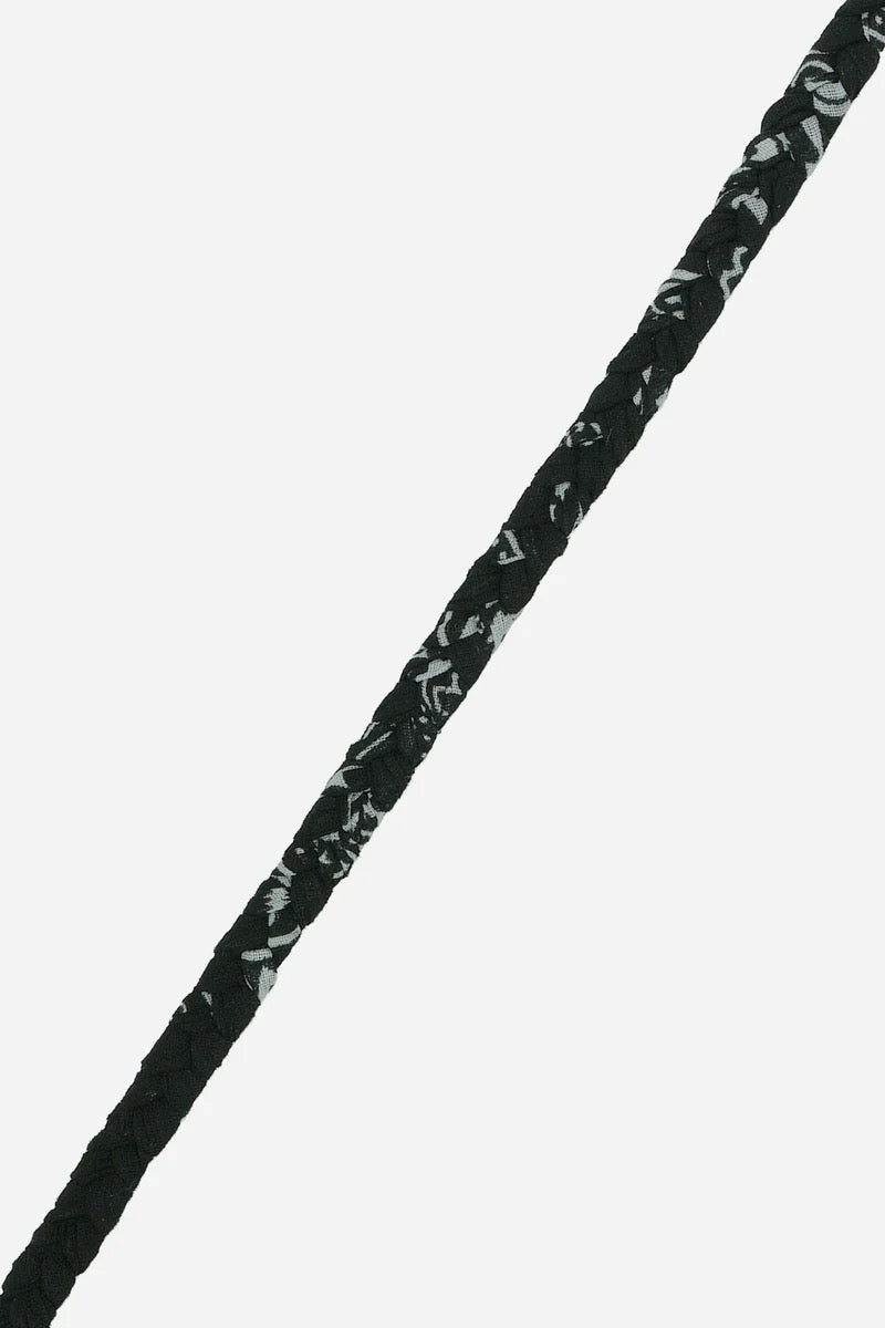 DELLABANDANA NOIR TRESSE