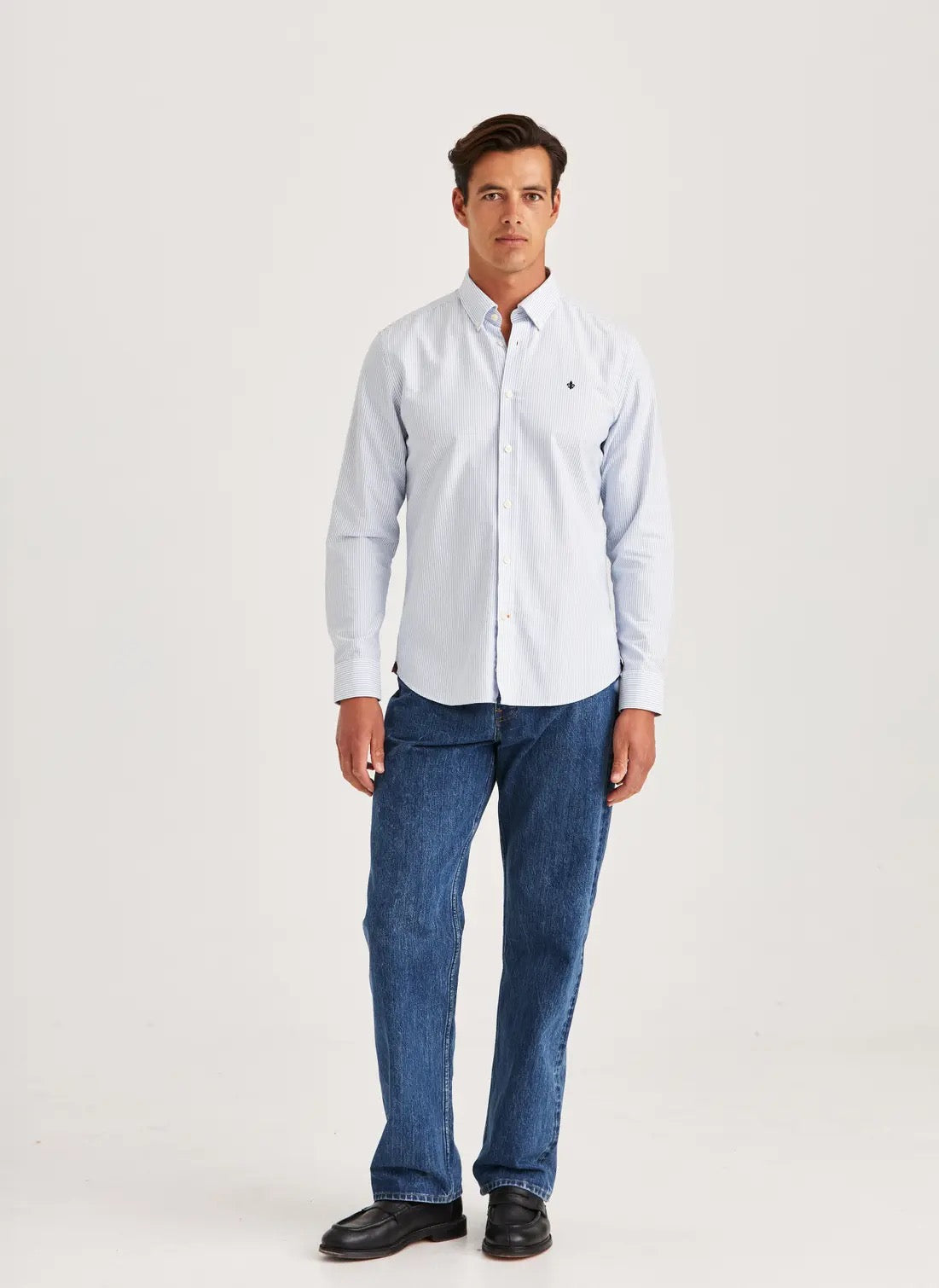 Oxford Striped BD Shir