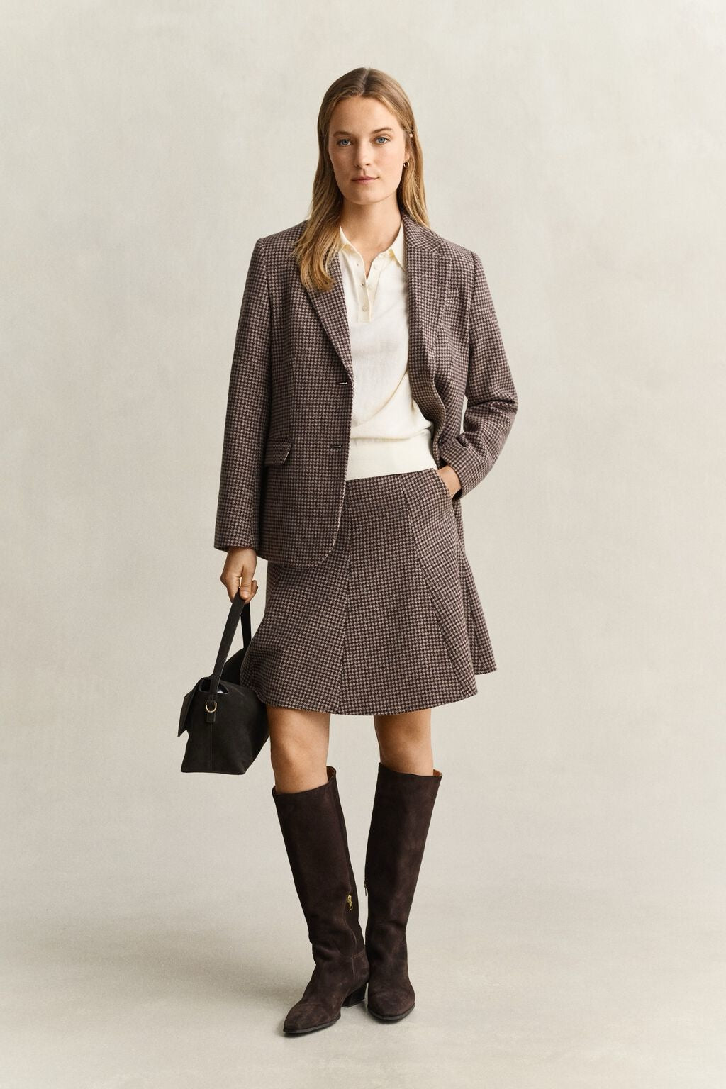 Reg Houndstooth Blazer