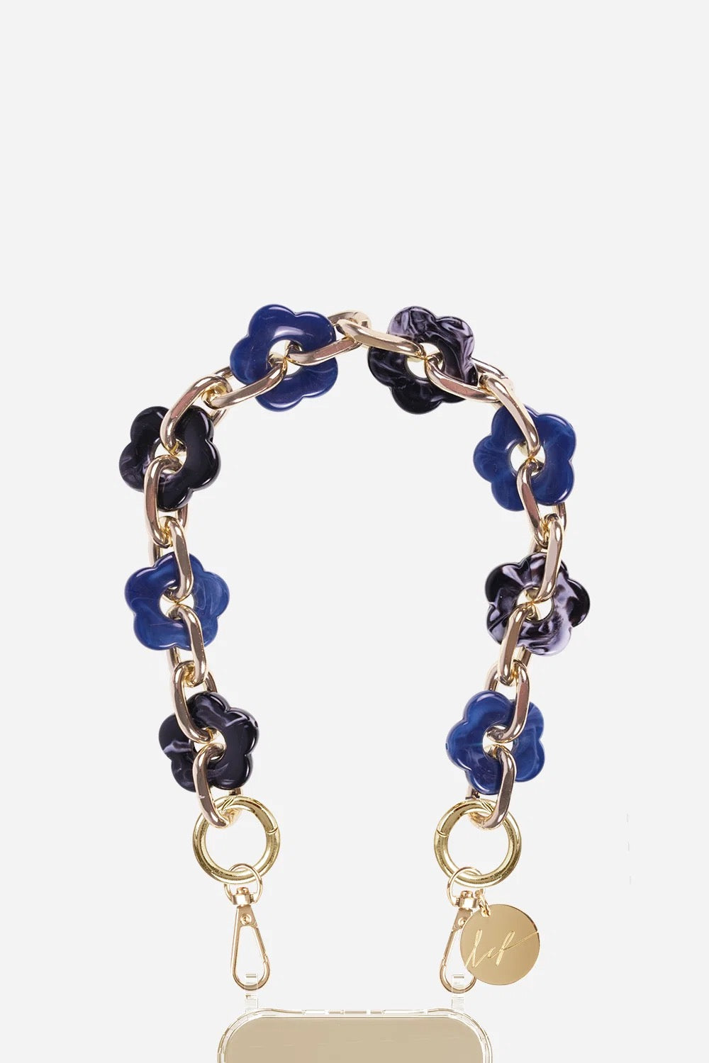 CASSY FLEURS BLEUES 40CM