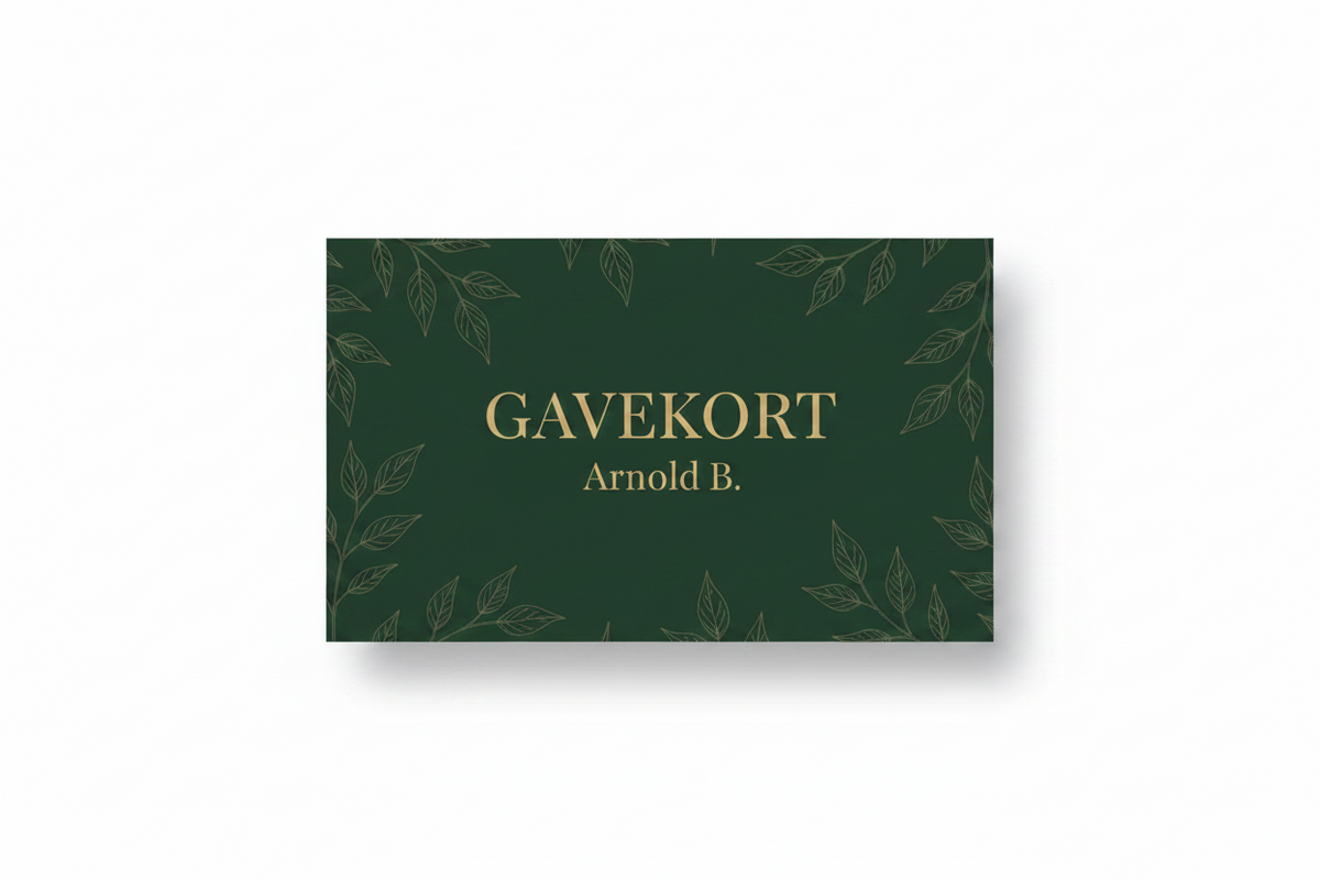 Gavekort Arnold.B