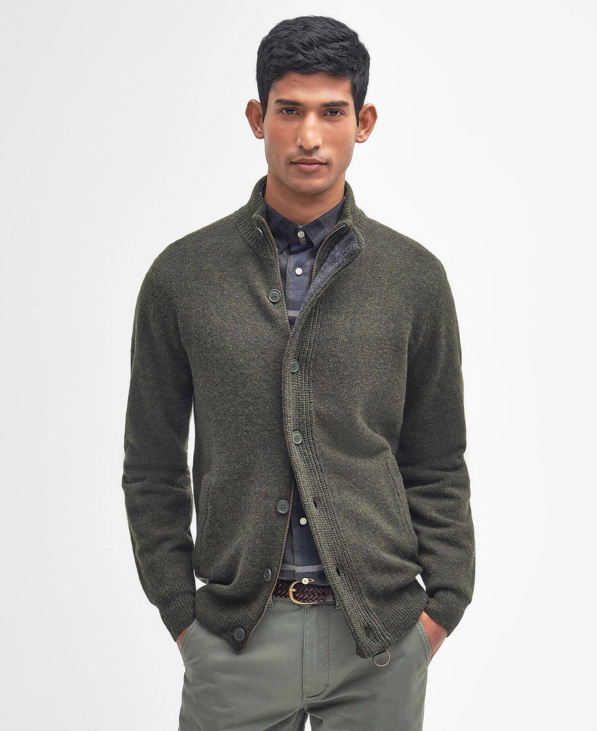 Essential Patch Zip Through Jumper