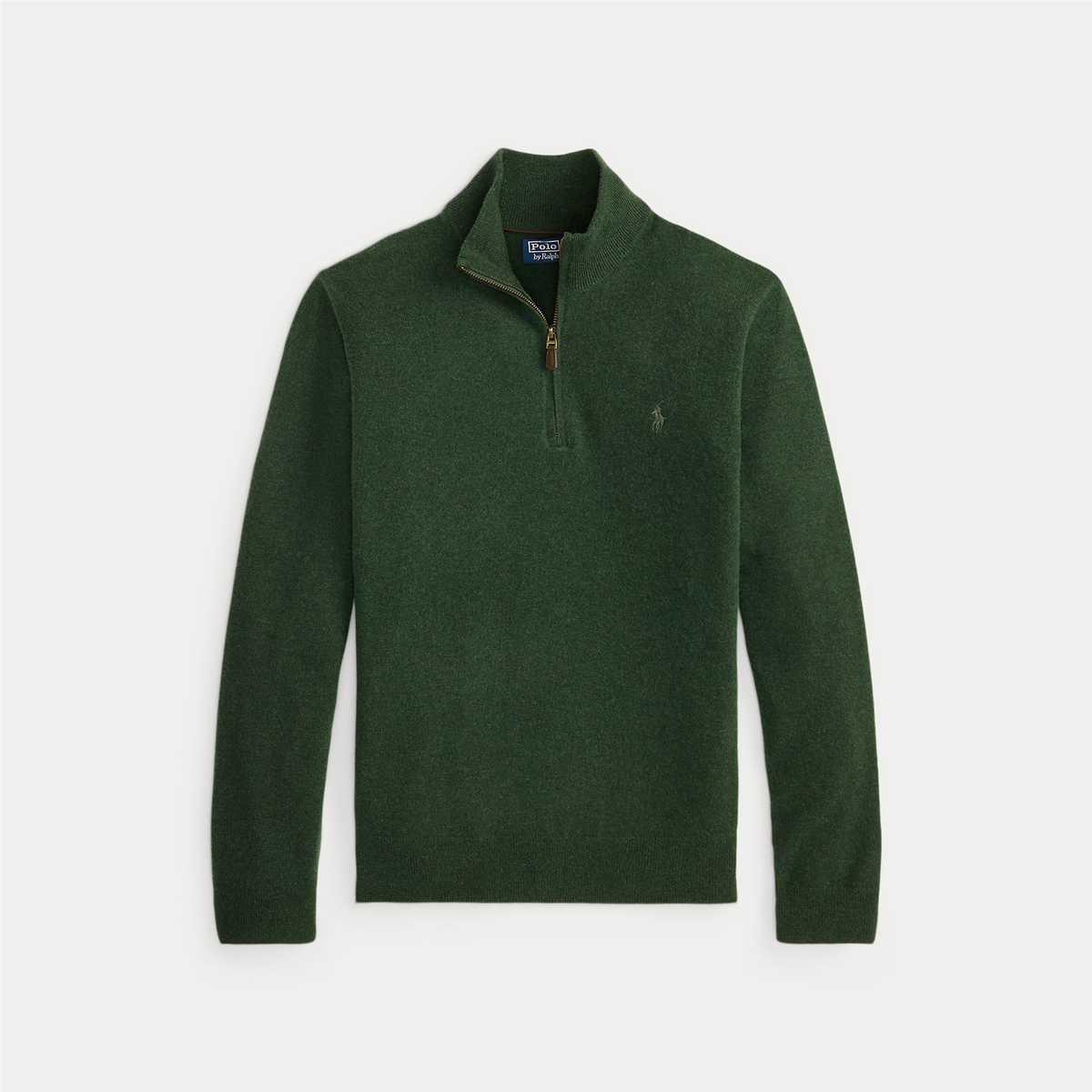 Wool Quarter-Zip Pullover