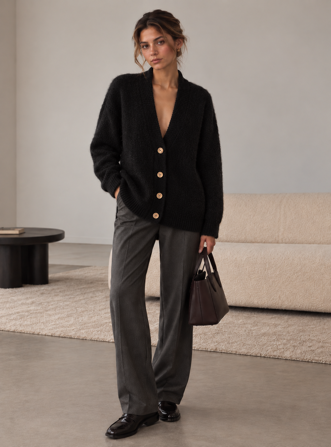 Caroline Long Cardigan