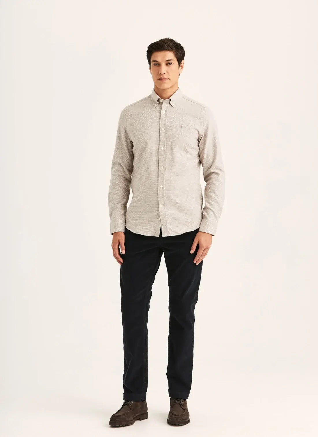 Flannel Check Shirt Slim Fit